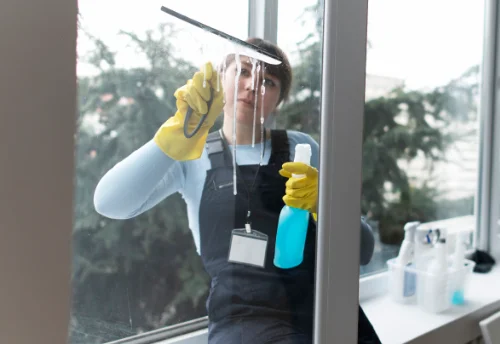 Nettoyage de vitres intérieures et extérieures à Calan